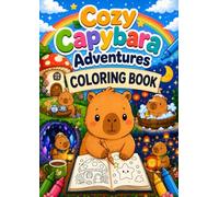 Cozy Capybara Adventures: A Cute & Magical Coloring Book for Kids (The CozyBook Collection)