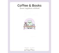 Cozy Capybara Grid Notebook: Cute Study Aesthetic Lined Journal with Coffee Vibes | 5mm Squared | 100 Sheets | 7.5 x 9.25 in