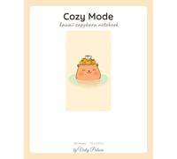 Cozy Capybara Grid Notebook: Kawaii Graph Paper Journal for Math, Bullet Journaling & Sketching | 5mm Squared | 100 Sheets | 7.5 x 9.25 in