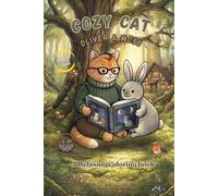 Cozy Cat: A Relaxing Coloring Book with 30 Cozy Scenes Featuring Oliver & Moss