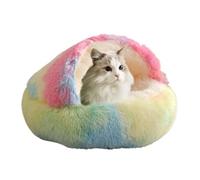 Cozy Cat Bed For Indoor Cats, Cat Kennels Comfortable Sleeping Bed, Warm Cave Nest Washable Covered Cat Bed, with Up To 19.69 Inches For Home Use, Pet Shops, Indoor Pet Bedding
