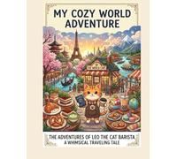 Cozy Cat Café Around the World: A Coloring Book, Recipe Collection & Travel Passport Adventure
