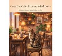 Cozy Cat Cafe: Evening Wind Down: Relax and Unwind at the End of the Day with Cozy Cat Coloring Pages (Cozy Cat Cafe Series)