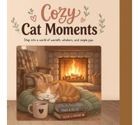Cozy Cat Moments: Bold & Easy Designs for Adults and Teens Cute & Relaxing Cat Scenes for Stress Relief