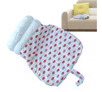 Cozy Cat Sleeping Bag, Small Cat Bag Bed 360-Degree Wrapping, Anti-Freeze Double Layer Plush Pet Nest for Winter, Washable Cat Bed, Winter Pet Sleeping Bag, Soft Cat Nest, Warm Fleece Cat Bed