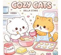 Cozy Cats: A simple and Cute Kitty Coloring Book for Children, Teens and Adults, Relaxing