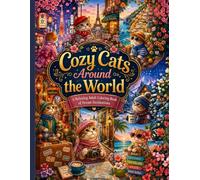 Cozy Cats Around the World: A Relaxing Adult Coloring Book of Dream Destinations