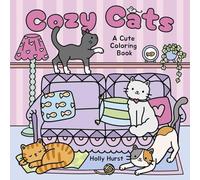 Cozy Cats Cute Coloring Book (Cozy Coloring)