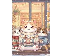Cozy Cats Winter Notebook: Cute Kawaii Cats in Sweaters | Winter Journal for Notes, Ideas & Daily Writing