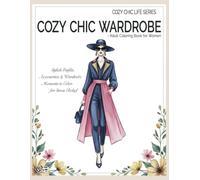 Cozy Chic Wardrobe - Adult Coloring Book for Women: Stylish Outfits, Accessories & Wardrobe Moments to Color for Stress Relief (Cozy Chic Life - Adult Coloring Book Series for Women)