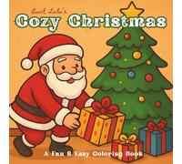 Cozy Christmas: A Fun & Easy Coloring Book