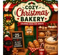 Cozy Christmas Bakery: A Relaxing Holiday Coloring Book for Adults with Sweet Treats, Festive Bakery Scenes and Cozy Christmas Charm (Cozy Christmas Collection)