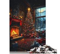 Cozy Christmas Cabin Puzzle Imposible,desafío for Adults Entretenimiento Creativo 1000 Piezas Obra De Arte De Juego De para Adultos, Regalos A Partir De 14 Años 1000pcs (40x28cm)