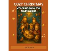 Cozy Christmas Coloring Book for Adults: 50 Bold & Easy Holiday Designs for Relaxation and Joy: (Easy and Bold Coloring Book)