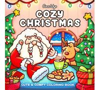 Cozy Christmas: Coloring Book for Adults and Kids (Cozy Spaces Coloring)
