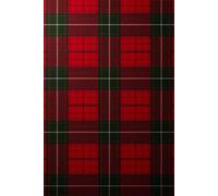 Cozy Christmas Dreams Journal for Girls: 6x9 Hardcover • 80 Lined Pages • Cute Red-Green Plaid Cover with Golden Bells • Perfect Holiday Gift for School Girls