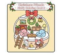 Cozy Christmas Fluffy Coloring Book 2: Cute Holiday Animals & Warm Winter Scenes for Kids & Adults: 15 Adorable Fluffy Christmas Illustrations • Single-Sided • Cozy Holiday Coloring for All Ages