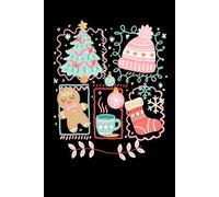 Cozy Christmas Vibes - Cute Holiday Notebook with Gingerbread & Tree Design: Festive Journal for Merry Notes, Holiday Lists & Winter Thoughts | ... & Coworkers | 6x9 Lined Pages, 150 Sheets