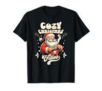 Cozy Christmas Vibes Disfraz de Papá Noel Camiseta