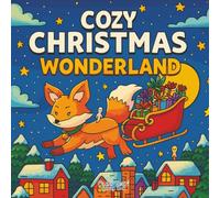 Cozy Christmas Wonderland: Merry Cute Fuzzy Holiday Coloring Book for Adults, Teens, & Kids, Bold & Easy Pages