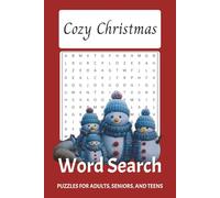 Cozy Christmas Word Search: Cozy Word Search Book for the Holidays