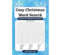 Cozy Christmas Word Search for Seniors: A Large Print Holiday and Winter Puzzles For Adults