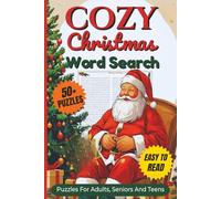 Cozy Christmas Word Search Puzzle Book: Word searches With Clear and Easy to Read Words about Christmas,Holiday Decor,Festive Treats and more | 6x9 ... For Vacations, Holidays and Relaxing Time