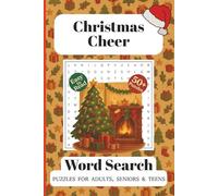 Cozy Christmas Word Search Puzzle Book: Word Searches with Easy to Read Print about Christmas, Christmas Cookies, Christmas Weather and More | 6x9 ... Gift for Vacations, Stockings and Free Time