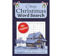 Cozy Christmas Word Search Puzzle Book: Word Searches with Easy to Read Print about Cozy Christmas, Holidays, Winter and More [6x9 inches, 110 Pages] 50+ Puzzles.
