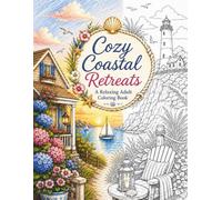 Cozy Coastal Retreats: A Relaxing Adult Coloring Book Featuring Charming Beach Cottages, Peaceful Lighthouses, Seaside Villages, Ocean Views and ... of Everyday Escape - Adult Coloring Books)