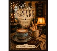 Cozy Coffee Escape: A Cozy Coloring Book of Coffee, Conversation & Quiet Moments (Cozy Escape Coloring Book Collection)