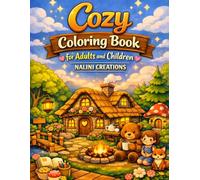 Cozy Coloring Book for Adults and Kids: Relaxing and Calming Designs for Mindful Moments