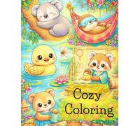 Cozy Coloring: Kawaii Animals