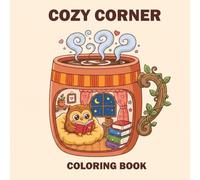 Cozy Corners: A Bold and Easy Coloring Book for Adults: 50 Adorable Cozy Home Illustrations Featuring Armchairs, Reading Nooks, Tea Corners and Bubble Baths for Stress Relief
