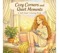 Cozy Corners and Quiet Moments : A Soft Start Coloring Book: A quiet moment , one page at a time