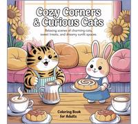 COZY CORNERS & CURIOUS CATS: Relaxing Scenes of Charming Cats, Sweet Treats, and Dreamy Sunlit Spaces