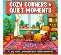 Cozy Corners & Quiet Moments: A Cozy Home Coloring Book to Relax and Unwind