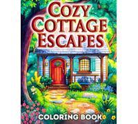 Cozy Cottage Escapes Coloring Book: 38 Relaxing Nature Pages with Small Homes, Garden Paths and Quiet Village Views - Perfect for Fans of Nature ... & Cottage Life Collection by Amicia Moreno)