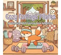 Cozy Cottage Pilates: A Whimsical Adult Coloring Book Adventure: Find Balance and Playfulness with a Charming Fox and Friends