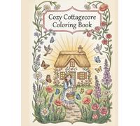 Cozy Cottagecore Coloring Book: Cozy Designs with Flowers, Homes, and Quiet Moments: Bold & Easy Designs for Relaxation, Cozy Moments, and Simple Living