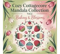 Cozy Cottagecore Mandala Collection Baking and Blossoms: Whisk Joy into Every Petal and Crumb A Cozy Mandala Coloring Book for Relaxation and Homemade Happiness