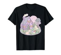 Cozy Cottagecore Pumpkin Patch Fun Home Fantasmal Halloween Camiseta gráfica económica