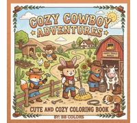 COZY COWBOY ADVENTURES: CUTE AND COZY COLORING BOOK