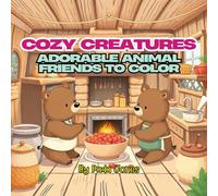 Cozy Creatures: Adorable Animal Friends to Color