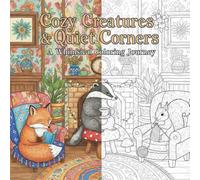 Cozy Creatures & Quiet Corners: A Whimsical Coloring Journey