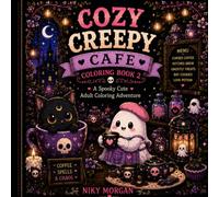 Cozy Creepy Café Coloring Book 2: A Spooky Cute Adult Coloring Adventure