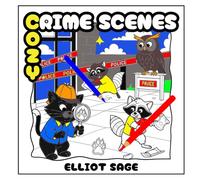 Cozy Crime Scenes: A Funny and Relaxing Coloring Book for Adults - 40 Cozy Mystery Crime Scenes for Stress Relief and Mindful Coloring: Perfect for ... crime fans, and adult coloring enthusiasts.