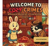 Cozy Crimes: A Mystery Coloring Book for Adults: 40 Intricate Whodunit Illustrations for Creative Relaxation