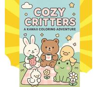 Cozy Critters: A Kawaii Coloring Adventure: Relaxing and Fun Coloring for Kids and Animal Lovers