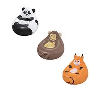 BESTWAY Sillón Hinchable Infantil Cozy Critters 72x72x64 cm Multicolor